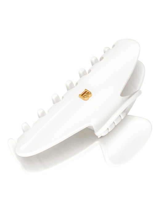 Balmain Hair Cellulose Acetate haarklem medium - voorkant 2 wit