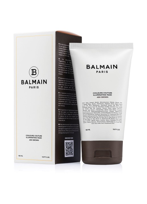 Balmain Hair  Illuminating Ash Brown Mask 150 ml - haarmasker - voorkant 2 undefined