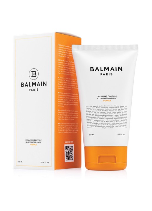 Balmain Hair Illuminating Copper Mask 150 ml - haarmasker - voorkant 2 beige