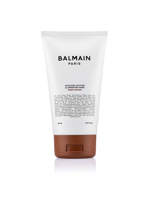 Balmain Hair Illuminating Warm Brown Mask 150 ml - haarmasker