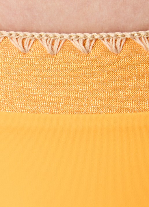 Banana Moon Blika Nazca tanga bikinislip met lurex - detail 3 orange
