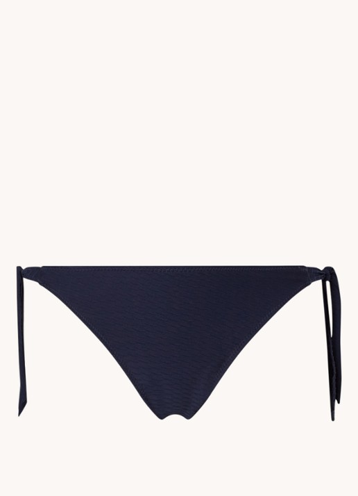 Banana Moon Romeo Dasia bikinislip met structuur - voorkant 3 donkerblauw