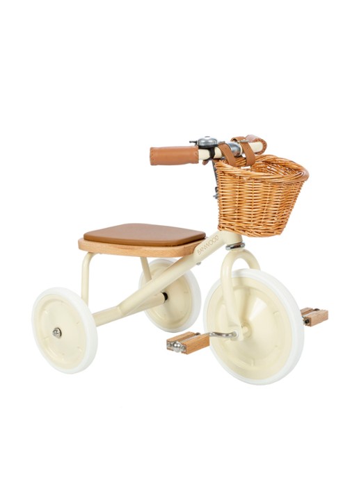 Banwood Trike driewieler - voorkant 2 creme