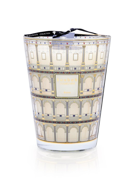 Baobab Collection Cities Roma Max 24 geurkaars 3 kg - voorkant multicolor