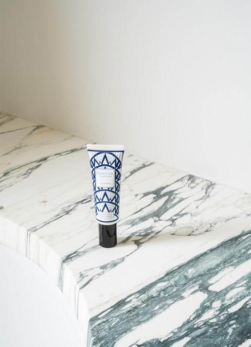 Baobab Collection Manhattan - handcrème - voorkant 2 blauw