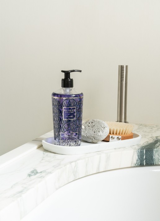 Baobab Collection Manhattan Showergel - douchegel - voorkant 2 paars