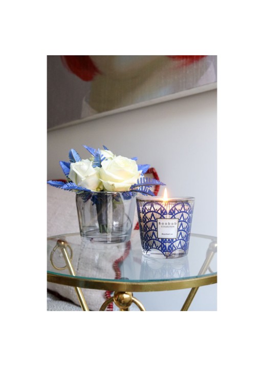 Baobab Collection My First Baobab - Manhattan geurkaars 190 gram - detail donkerblauw