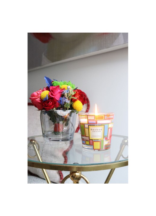 Baobab Collection My First Baobab Ocean Drive geurkaars 190 gram - detail 3 geel