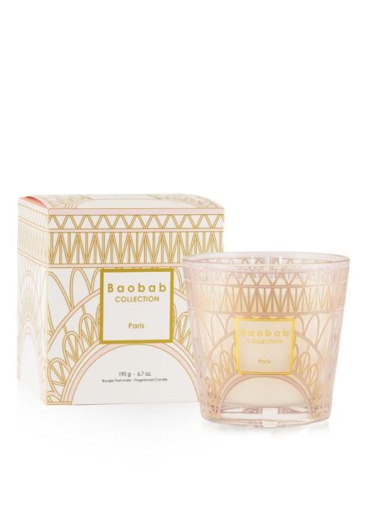Baobab Collection My First Baobab Paris geurkaars 190 gram - voorkant 2 goud
