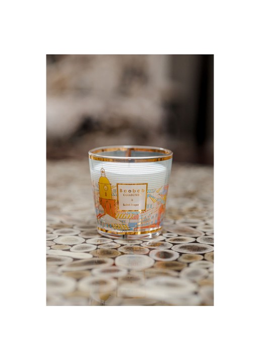 Baobab Collection My First Baobab Saint-Tropez geurkaars 190 gram - voorkant 3 goud