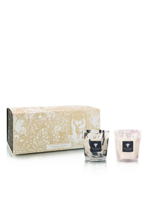 Baobab Collection Pearls geurkaars set van 2