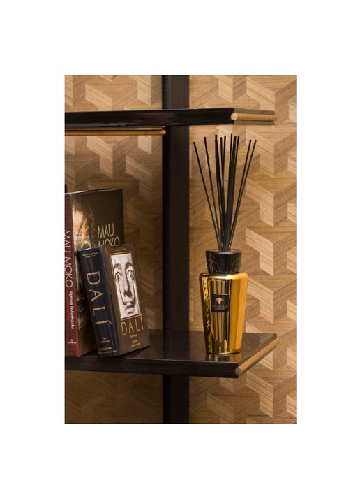 Baobab Collection Platinum Exclusive Aurum diffuser 500 ml - voorkant 2 goud