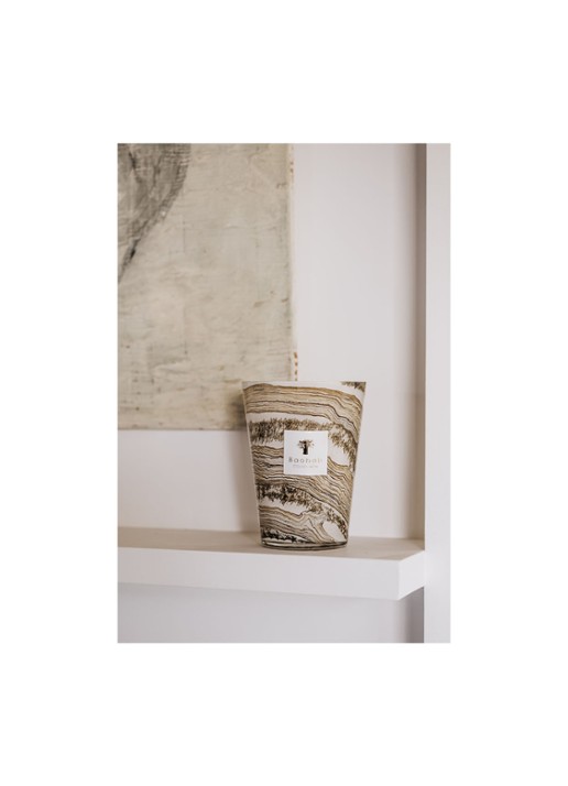 Baobab Collection Siloli Max 24 geurkaars 3 kg - voorkant 2 zand