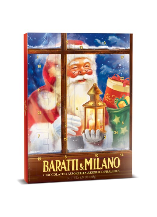 Baratti & Milano Adventskalender met chocolade - 24 dagen