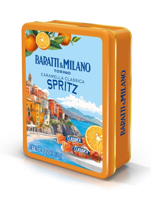 Baratti & Milano Classica Spritz snoep in blik 85 gram