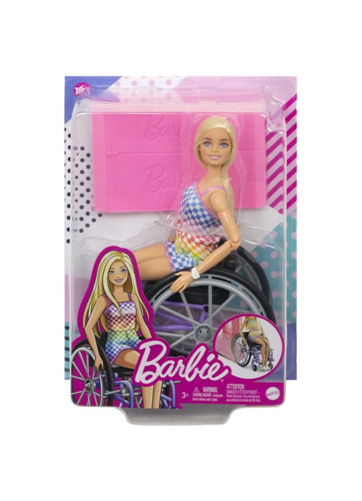 Barbie Barbie Fashionistas Weelchair pop - voorkant 7 undefined