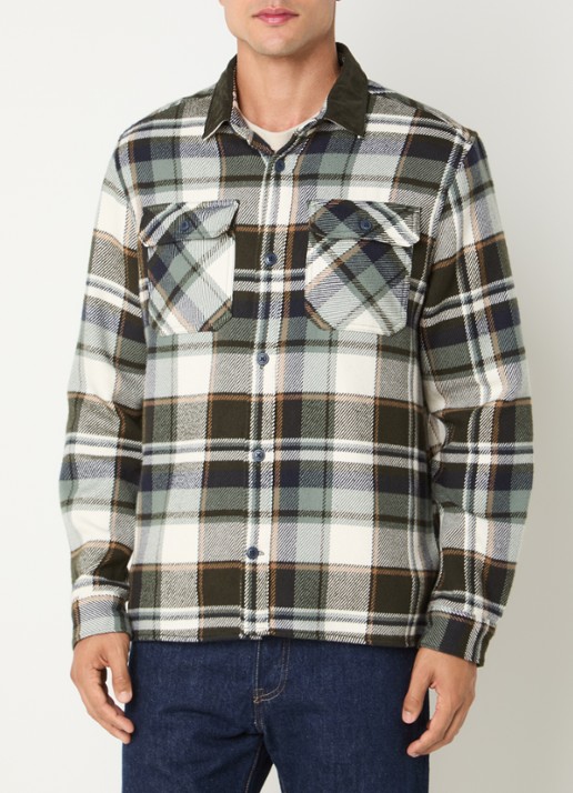 Barbour Grasmoor overshirt met ruitdessin en borstzakken