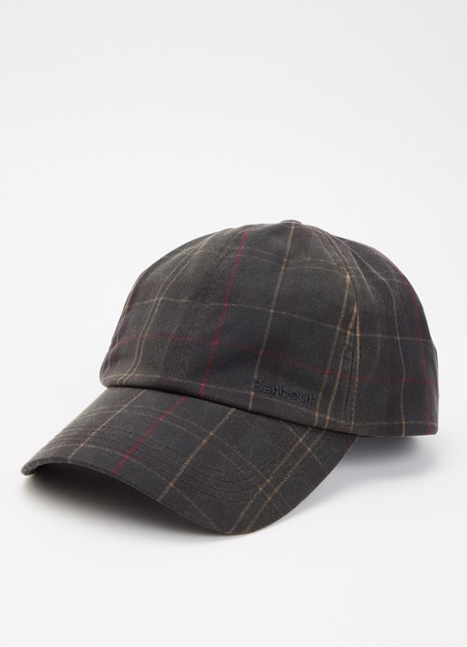 Barbour Hayden tartan pet met ruitdessin