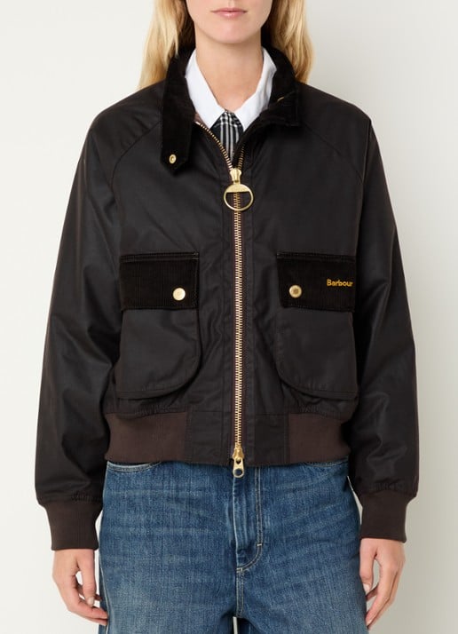 Barbour Jack met klepzakken