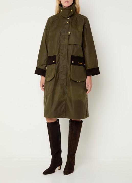 Barbour Kirklees parka met steekzakken