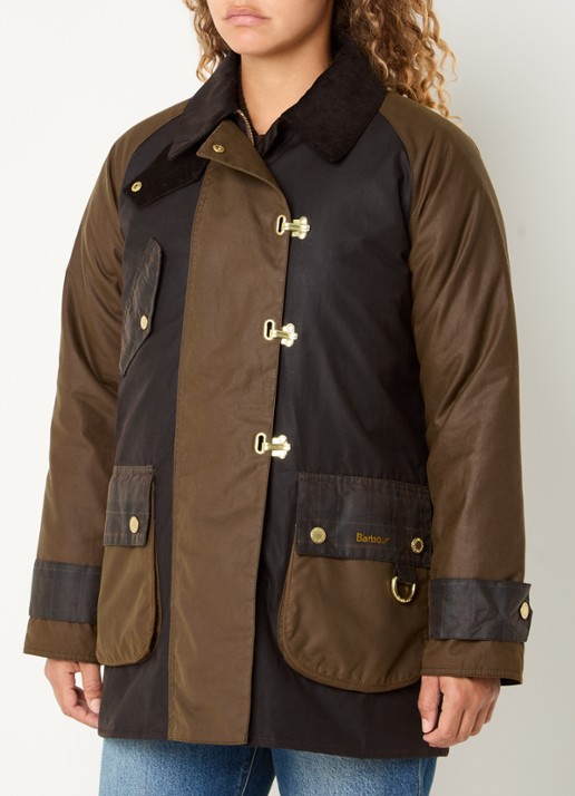 Barbour Parka met klepzakken