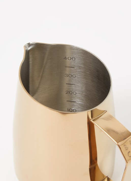 Barista & Co Dial melkkan 42 cl - detail goud