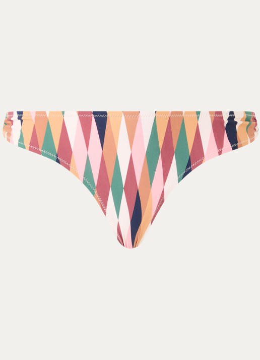 Barts Abanov bikinislip met print - voorkant orange