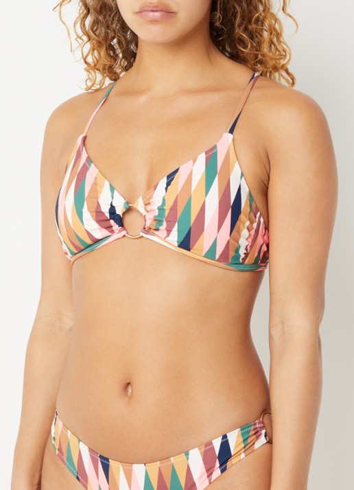 Barts Abanov Tri-fancy bralette bikinitop - voorkant 4 multicolor
