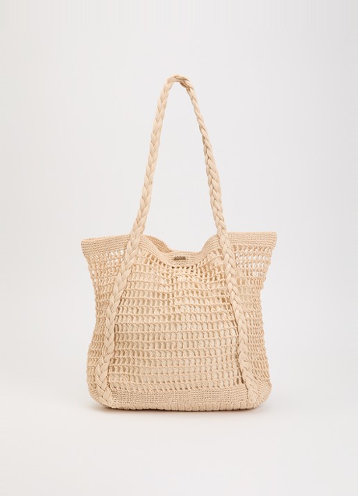 Barts Bloomzy shopper met gevlochten details