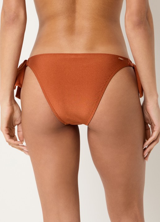 Barts Isla tanga bikinislip - achterkant bruin