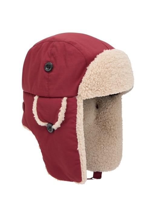 Barts Jegger Bomber muts met details van teddy