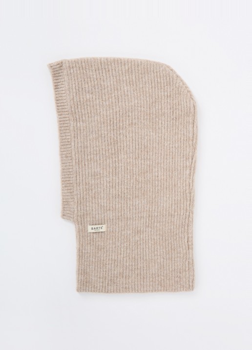 Barts Karesa ribgebreide balaclava met logo
