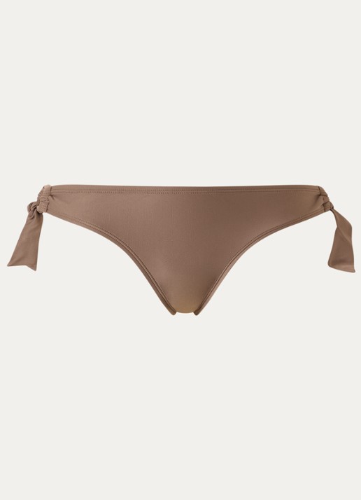 Barts Kelli bikinislip met geknoopt detail - voorkant lichtbruin