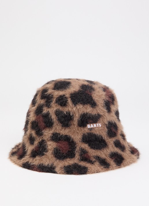 Barts Lylja bucket hoed met panterprint