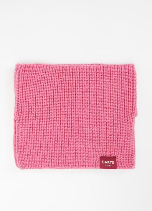 Barts Makalyn Small ribgebreide colsjaal van merino wol