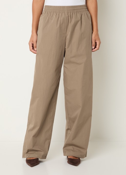 Baum und Pferdgarten High waist wide fit broek met steekzakken