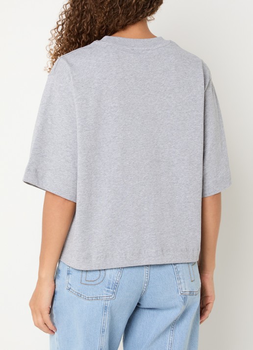 Baum und Pferdgarten Jiana T-shirt met logo - achterkant 4 grijs