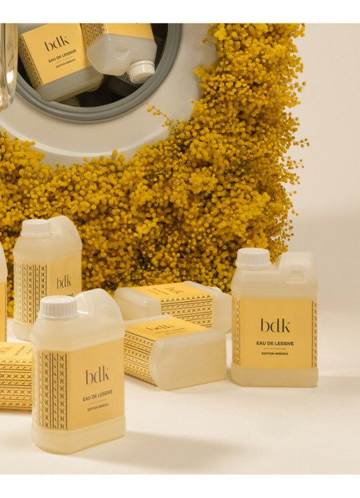 BDK Parfums Eau de Lessive - wasmiddel - voorkant 2 edition mimosa