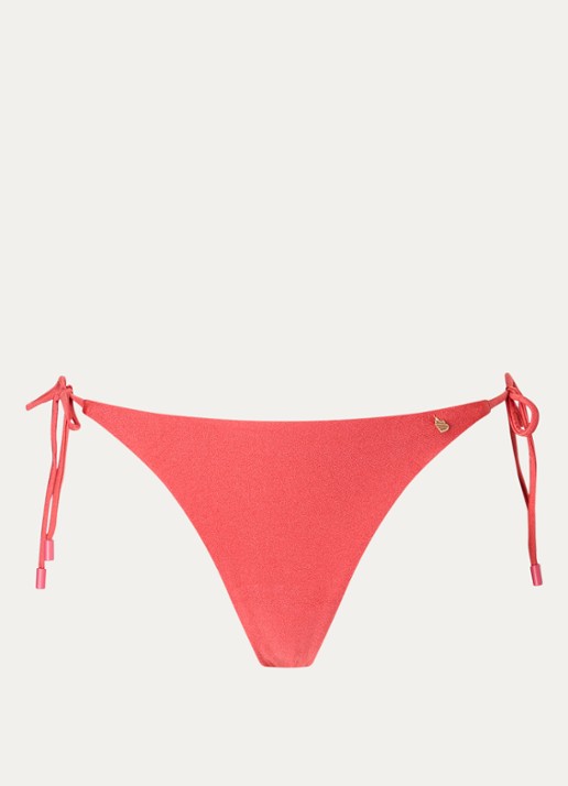 Beachlife Bikinislip - voorkant 4 koraalrood