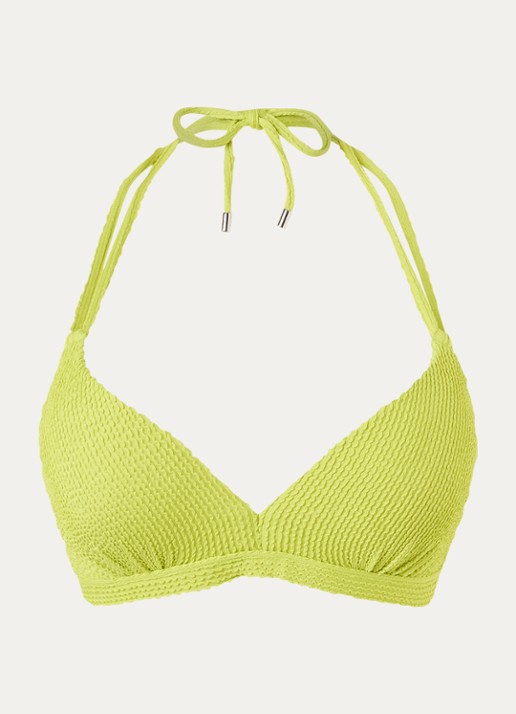 Beachlife Voorgevormde bikinitop met structuur - voorkant 5 groen
