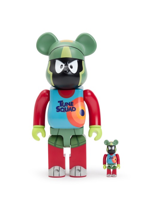 Bearbrick Bearbrick 100% & 400% Space Jam Marvin The Martian set van 2