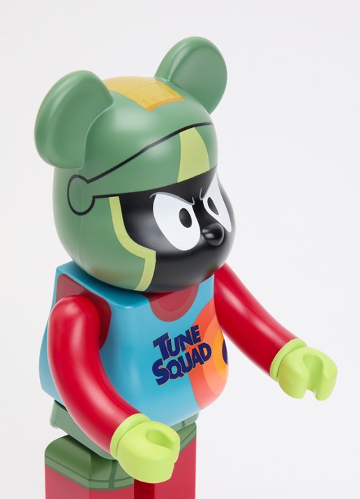 Bearbrick Bearbrick 100% & 400% Space Jam Marvin The Martian set van 2 - voorkant 2 rood