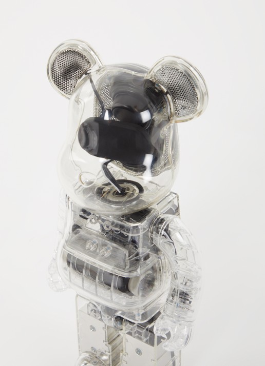 Bearbrick Bearbrick 400% bluetooth speaker  - voorkant 2 transparant