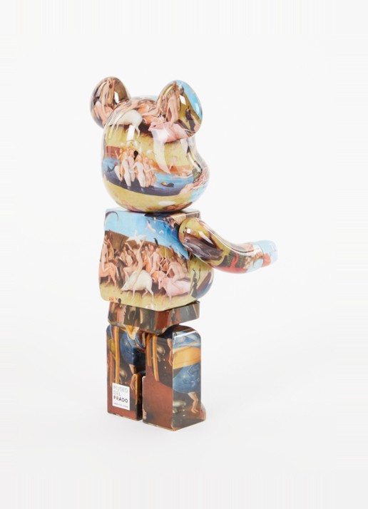 Bearbrick Bearbrick 400% Le Jardin Des Délices 28 cm - voorkant 2 multicolor