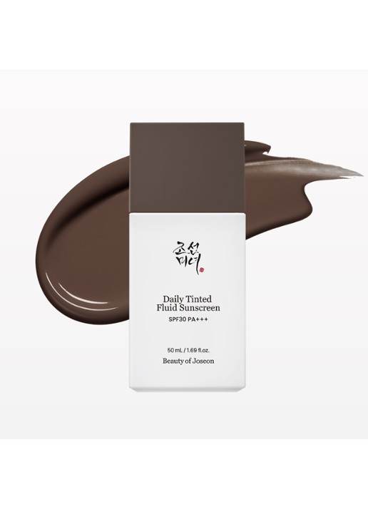 Beauty of Joseon Daily Tinted Fluid Sunscreen Broad Spectrum SPF 30 PA +++ - getinte zonnebrand - voorkant dn350