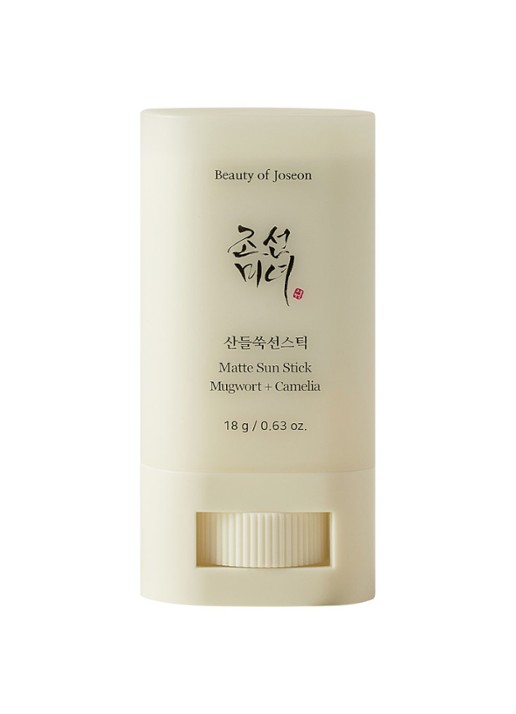 Beauty of Joseon Matte Sun Stick: Mugwort + Camelia SPF 50+ PA ++++ - zonnebrand