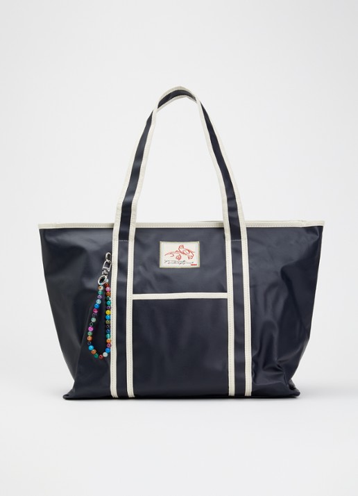 Becksöndergaard Aubrey shopper met logoborduring