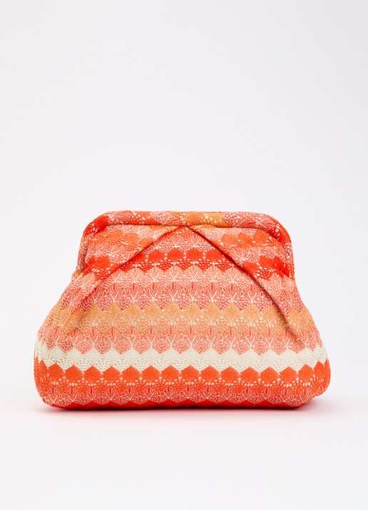 Becksöndergaard Pala Bonita clutch met streepprint