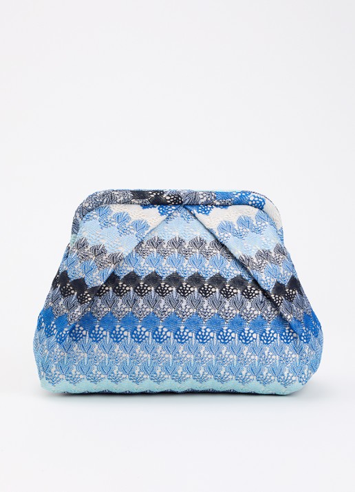Becksöndergaard Pala Bonita clutch met streepprint