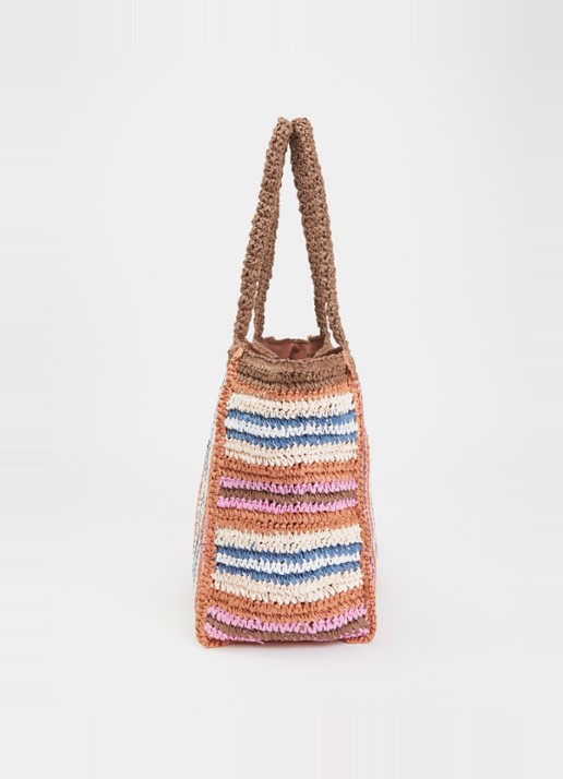 Becksöndergaard Tota shopper met streepprint - detail 4 multicolor